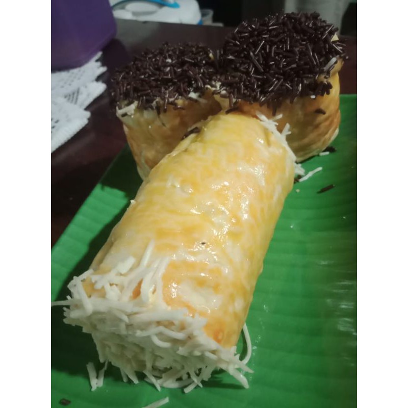 

Roti Gulung coklat & keju