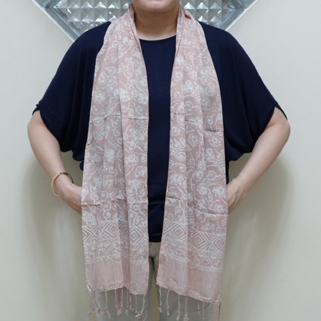 Scarf batik katun Paris halus