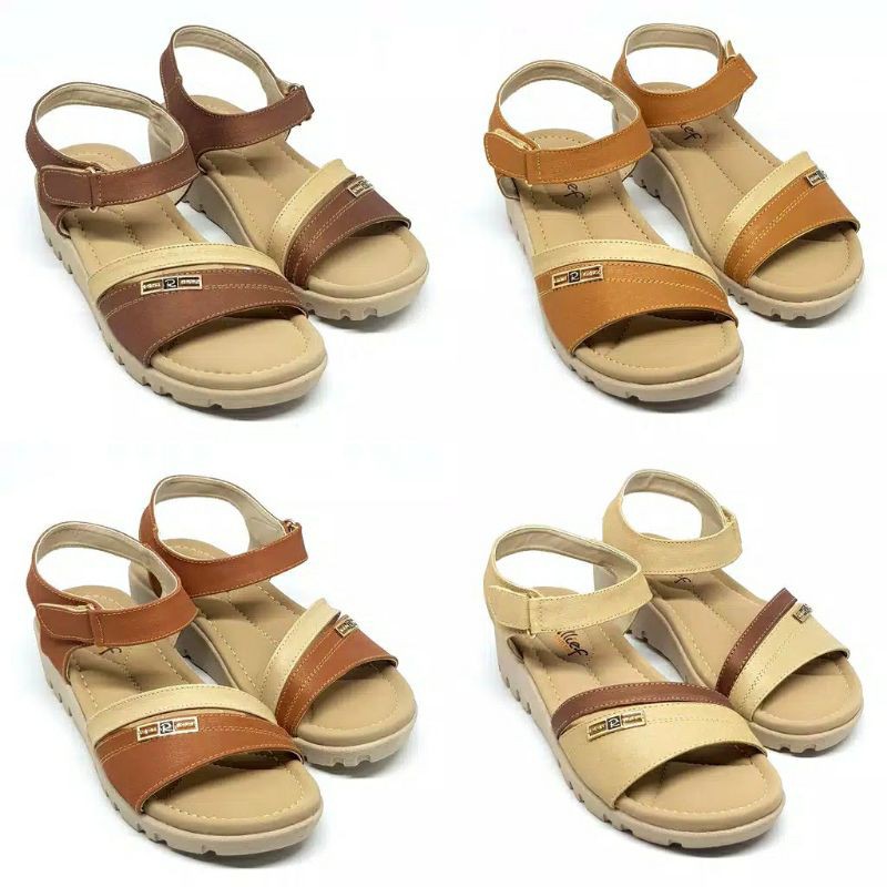 Rullief Sandal Wanita FFL Sepatu Sandal Perempuan Trendy Sendal Cewek Rullief Original