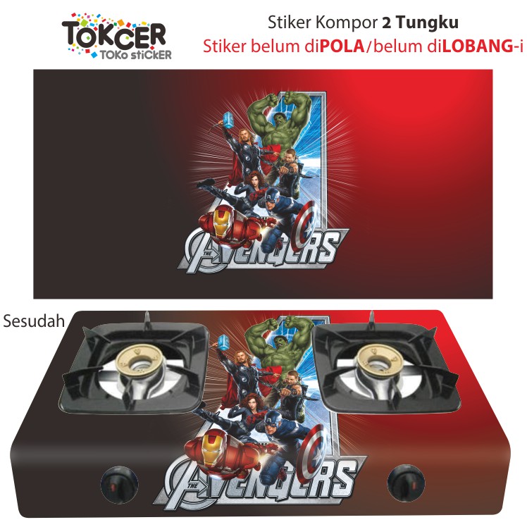 Stiker Kulkas AVENGERS