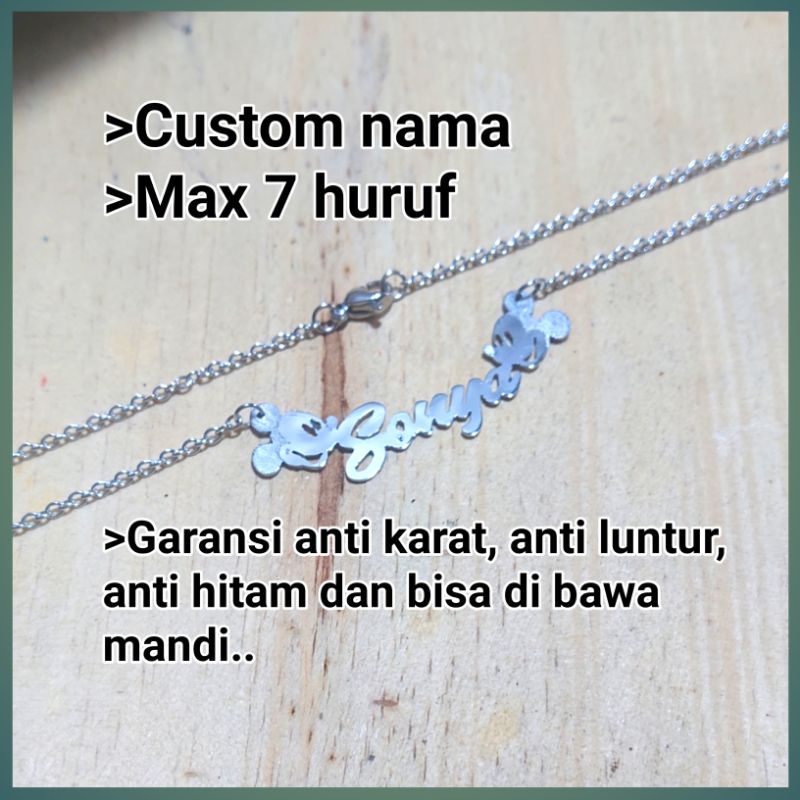 kalung nama anak dewasa kalungcustom nama|kalung reques nama | kalung tempa nama | kalung ukir nama 