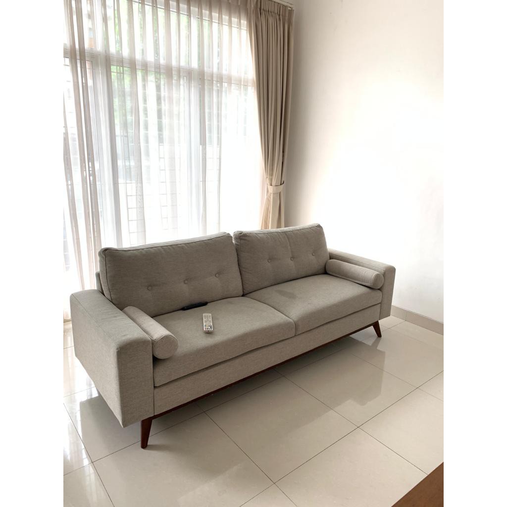 Sofa Kain Informa Warna Coklat (second)