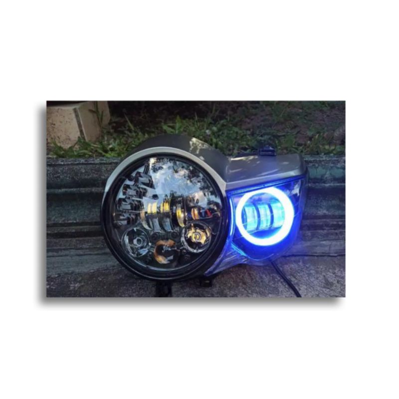 Jual LAMPU DEPAN PECE DAYMAKER 16 LED 75 WATT TIGER REVO SET DAYMAKER