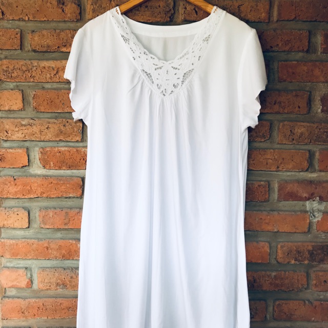 Baju Dress wanita bordiran bali