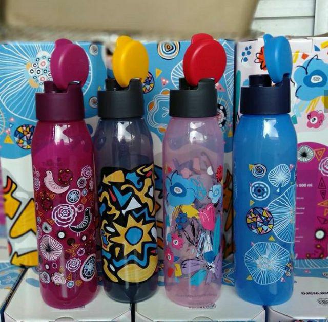Botol Minum Eco Straw Dan Ulir 750 Ml