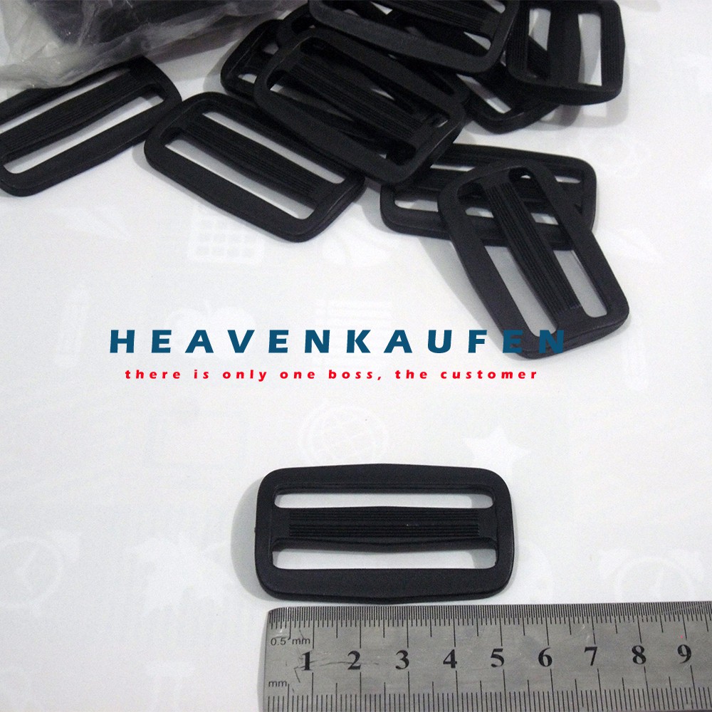 Ring Jalan 5 cm Hitam Plastik