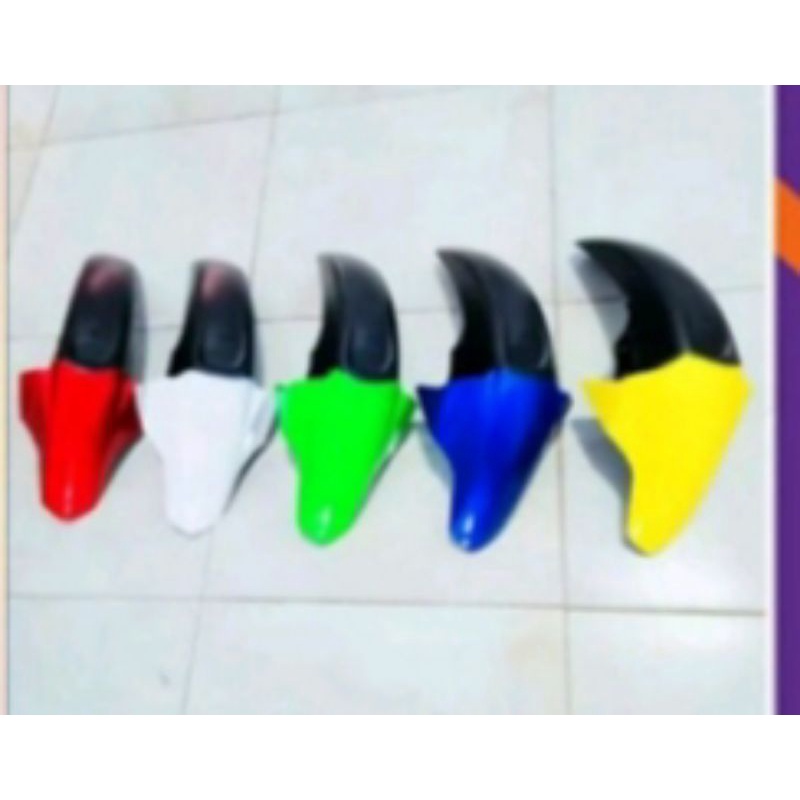 slebor spakbor depan all warna honda cs1 merah putih hijau biru kuning