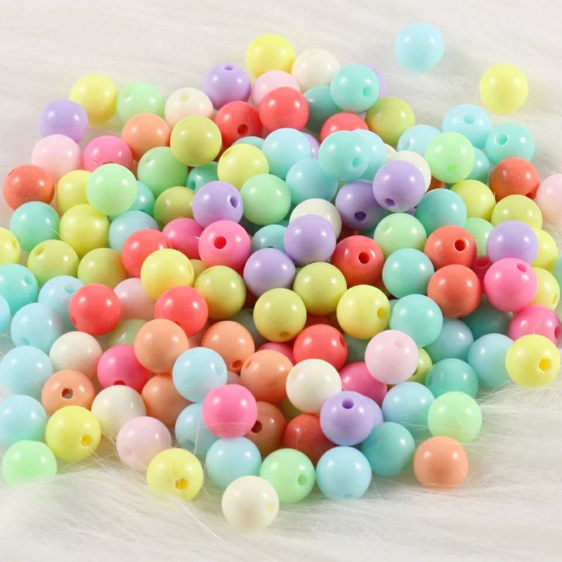 Manik Susu Bulat Mote Kapur Manik Susu Pastel Mote Meronce