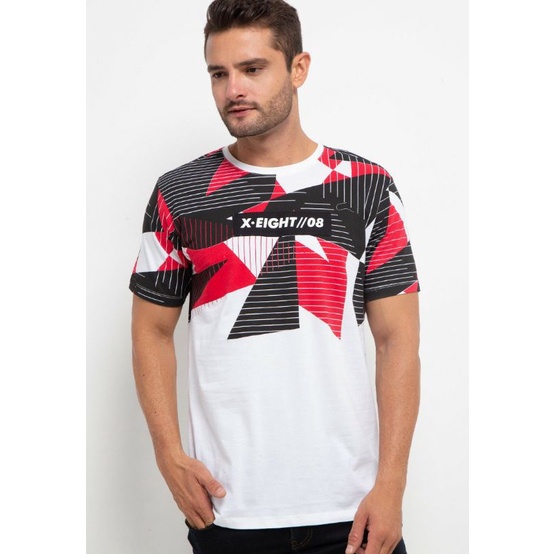 X8 kaos pria lengan pendek