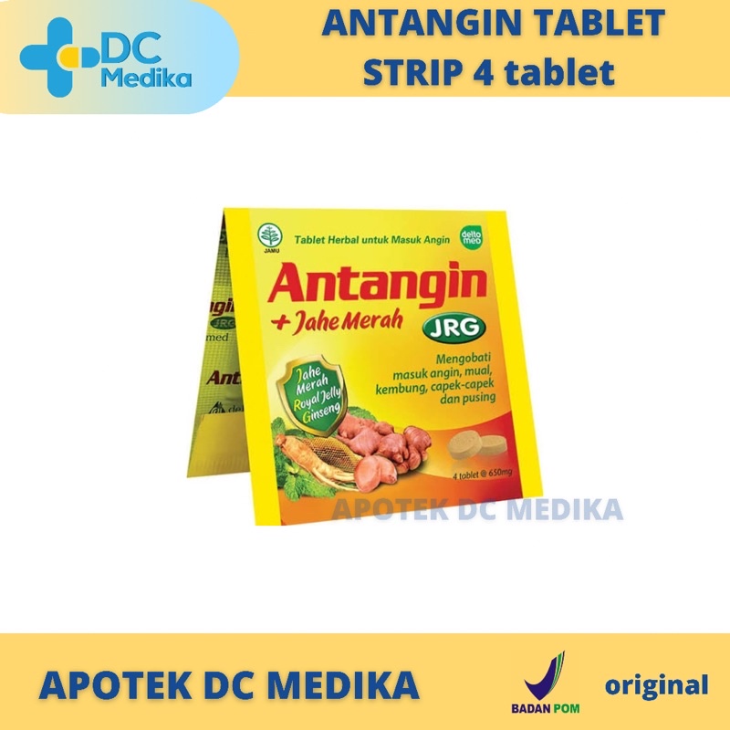 Antangin tablet / 4 tablet / Obat masuk angin / Obat Kembung