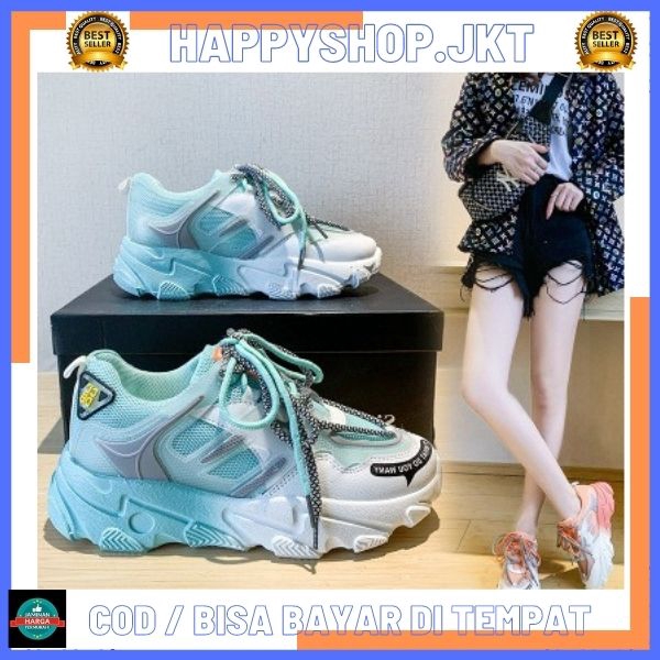 HS [COD]  Sepatu Sneakers Wanita Premium Quality SP208