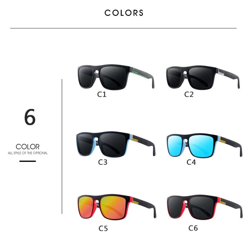 Men Fashion HD Retro Polarized Dazzling Color Film Sunglasses