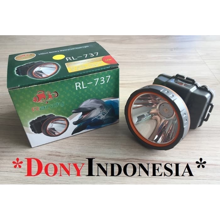 Senter Kepala Dony / Randy RL-737 Dolphin