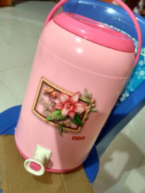 Dispenser Air Minum Kecil/drink Jar Blue Sky 4liter Lion Star