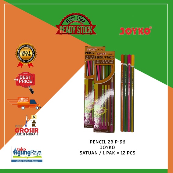 

[ECERAN] PENSIL 2B P-96 JOYKO