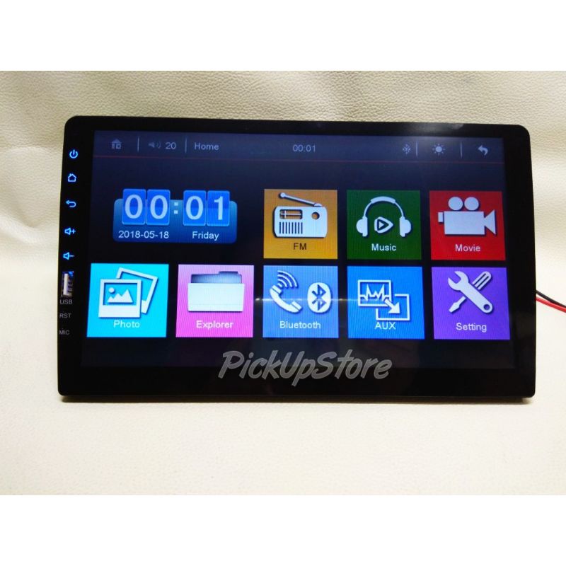 Head unit tape mobil mp5 player DHD 10inci mirror link