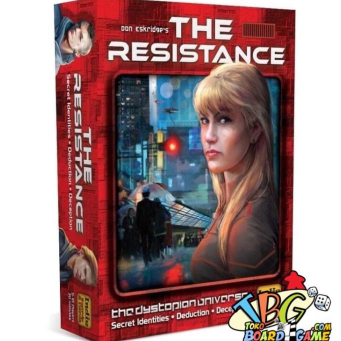 The Resistance 3rd Edition Board Game Claude.Blake|