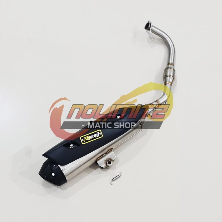 Knalpot Standar Racing Power Boom ROB1 Honda ADV 150