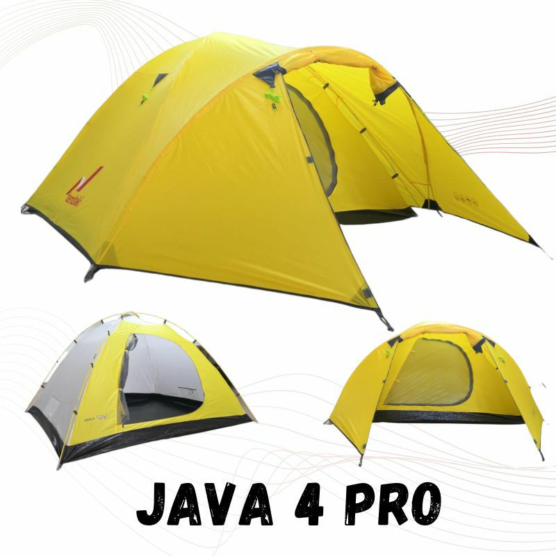 Tenda Camping Great Outdoor Java 4 Pro Tendaki Java 4 pro Tenda Camping GO Java 4 Pro/ Tenda Borneo 