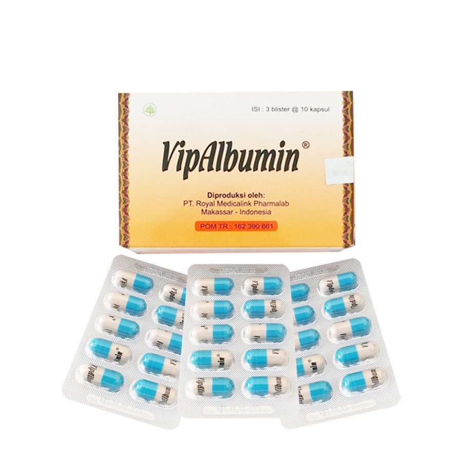 VIP ALBUMIN DUS ISI 3 STRIP - DAYA TAHAN TUBUH