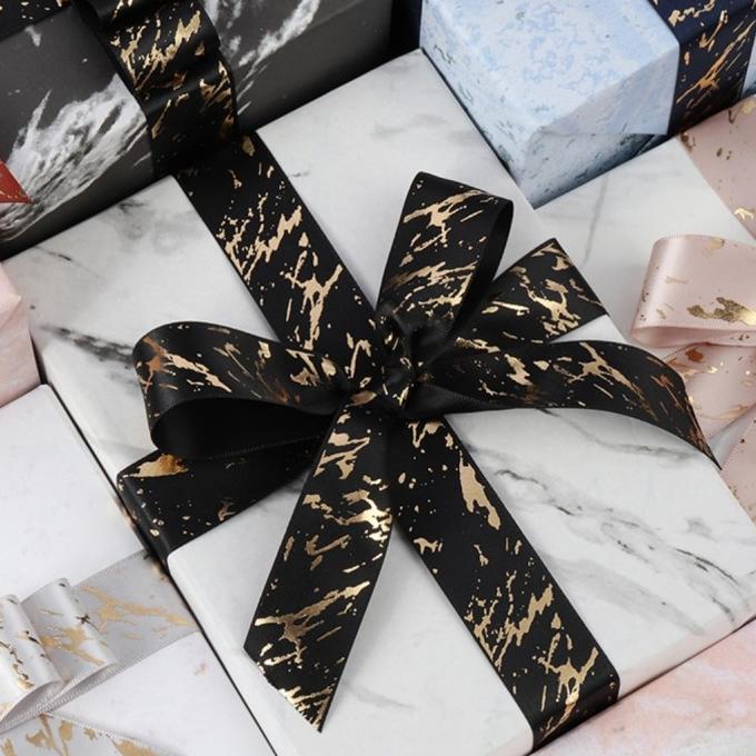 

Sale!!! Pita Kado Dll Bahan Satin Motif Gold Lebar 2,5Cm Harga Untuk 9 Meter - Paling Dicari