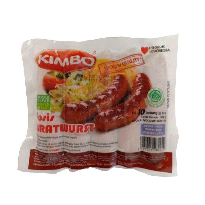 

FORZEN FOOD SOSIS KIMBO ISI 10,BERAT 500G