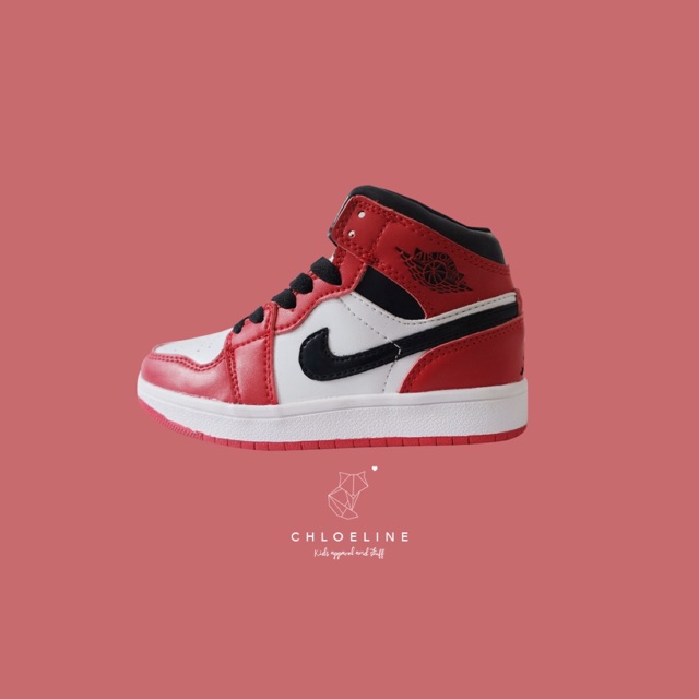 AJ 1 Chicago sepatu anak