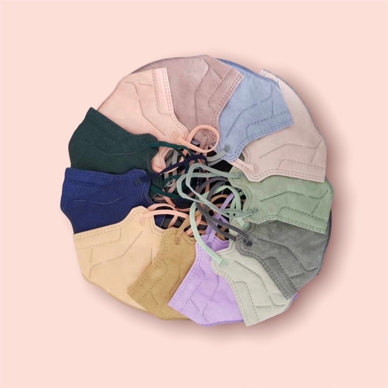 Masker KN95 Mix 10 Warna Favorit KEMENKES