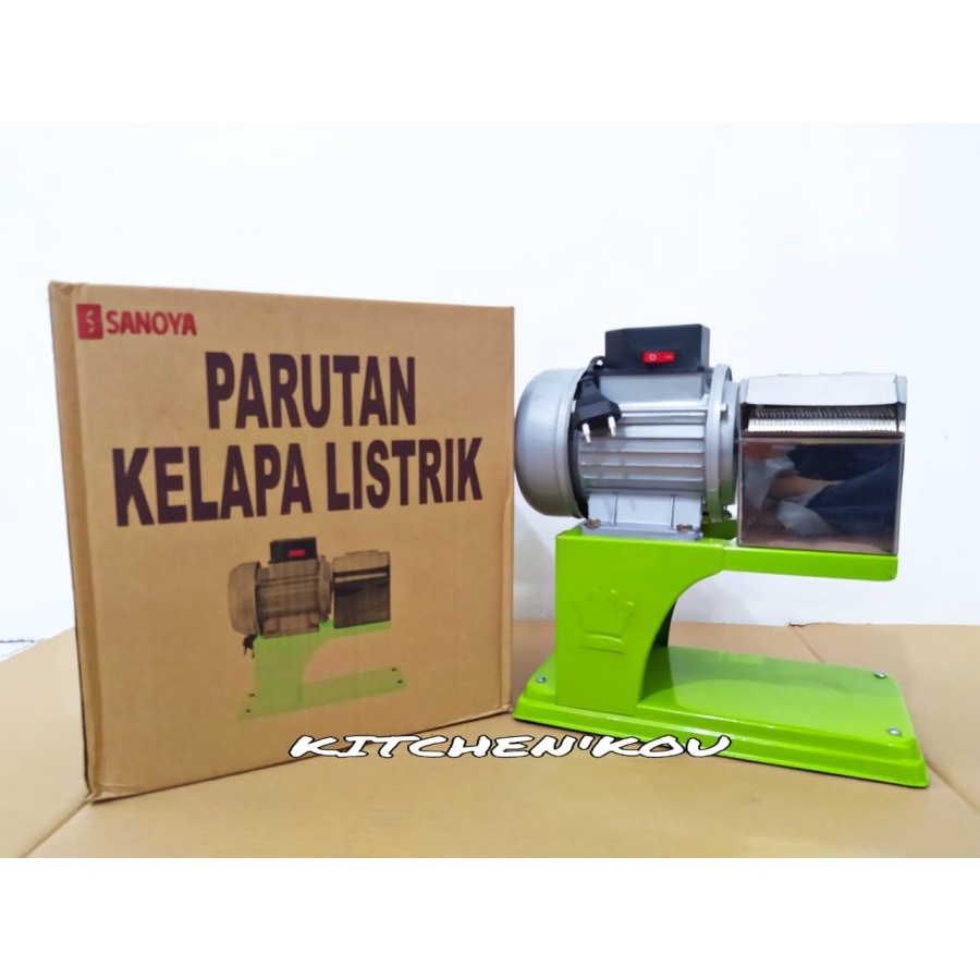 Mesin parut kelapa parutan kelapa parud parudan kelapa dinamo listrik