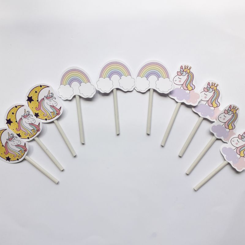 cupcake topper unicorn