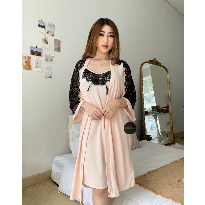 058 Dress + Kimono + Belt [ Girlsheaven_id ]