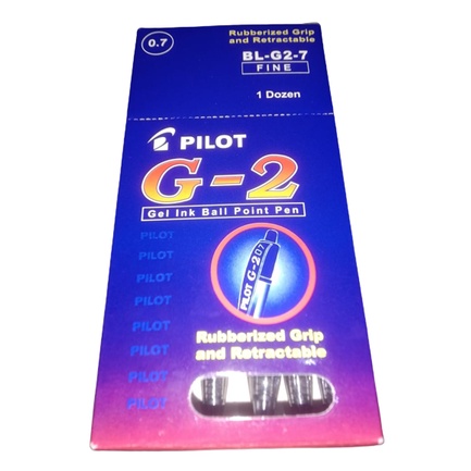 

Pilot Gel Pen (Pulpen) BL-G2 Black 0.7mm 1pc