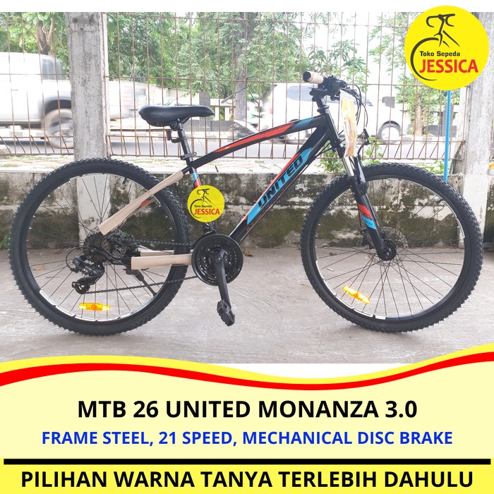 Sepeda Gunung MTB 26 United Monanza 3.0