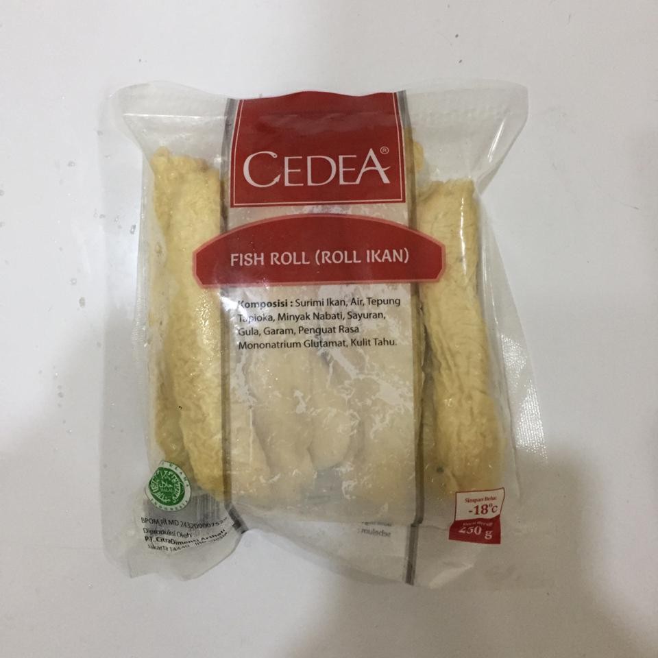 

CEDEA FISH ROLL 250GR Fishroll olahan ikan cedeafishroll olahanikan fishrollfrozen fishroll