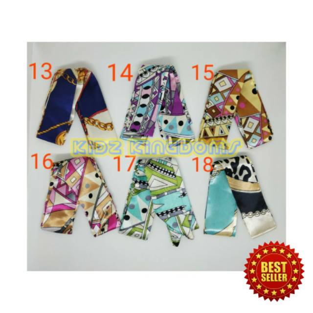 TWILLY / SYAL / SCARF UNTUK TAS