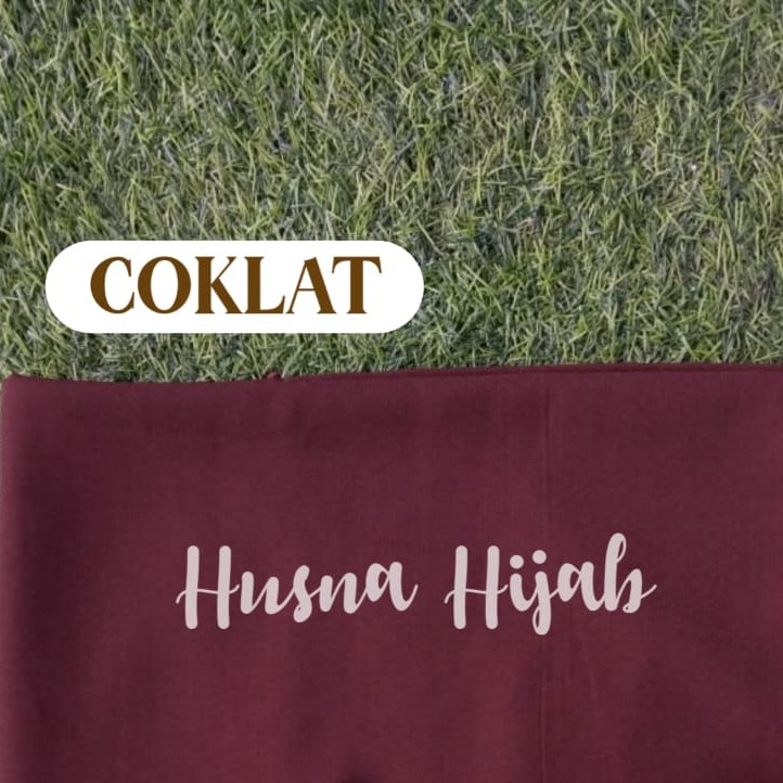 [HUSNA HIJAB] Bros Pita Besar Manik Ecer Bahan Wolfis / Bros Pita-Coktu