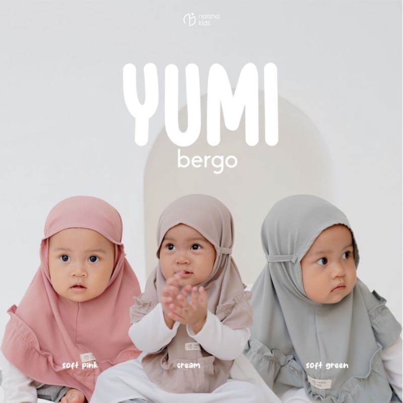 Yumi bergo kids naisha official | bergo anak | bergo premium | bergo adem | bergo alus | bergo anak warna hitam | bergo kids premium | bergo bermerk | bergo anak tali | kado baby | kado anak | hampers kids | kado lahiran bergo bayi