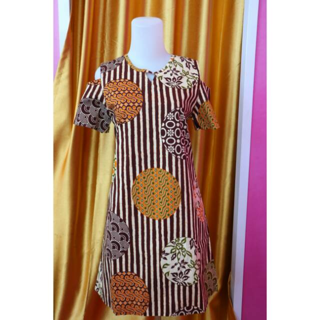 Mini dress batik