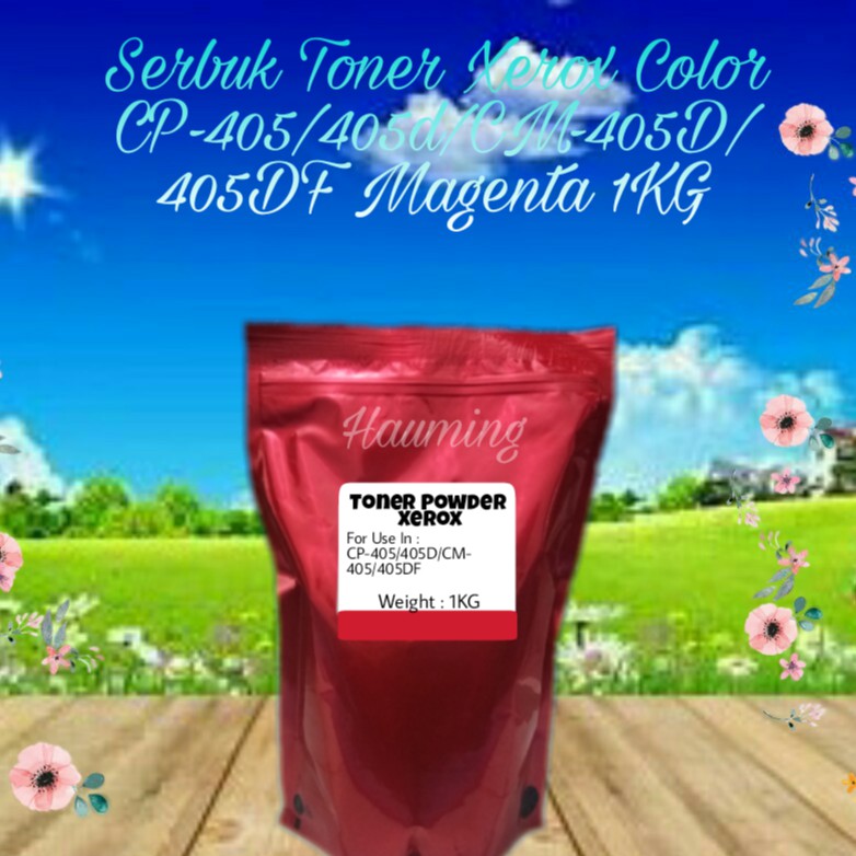 Serbuk Toner Xerox CP405 CP405D CM405 CM405D CM405DF CP-405 405D CM-405 405D 405DF Magenta 1kg