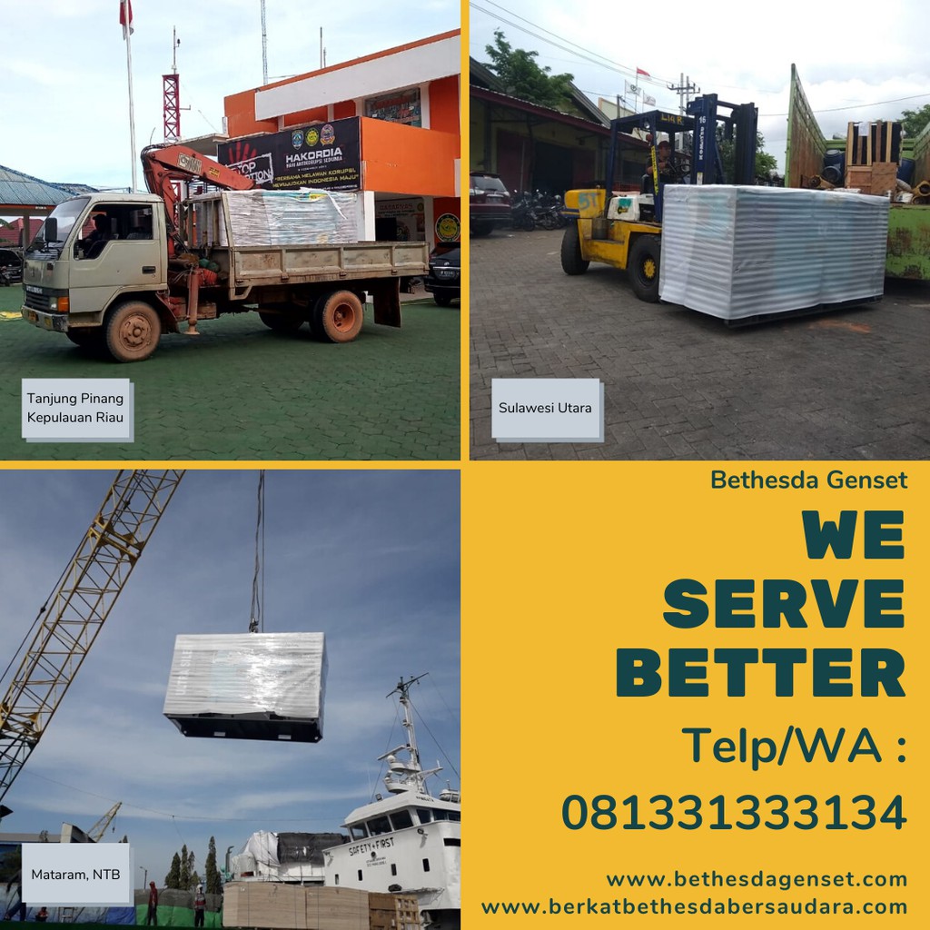 Murah Genset Cummins 25 kVA - Genset Silent 25 kVA