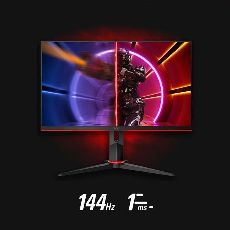 Monitor LED AOC 24G2 IPS 24inch 144hz 1ms HDR 1080P Freesync