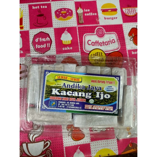 

Permen suwar suwir kacang ijo isi 450g