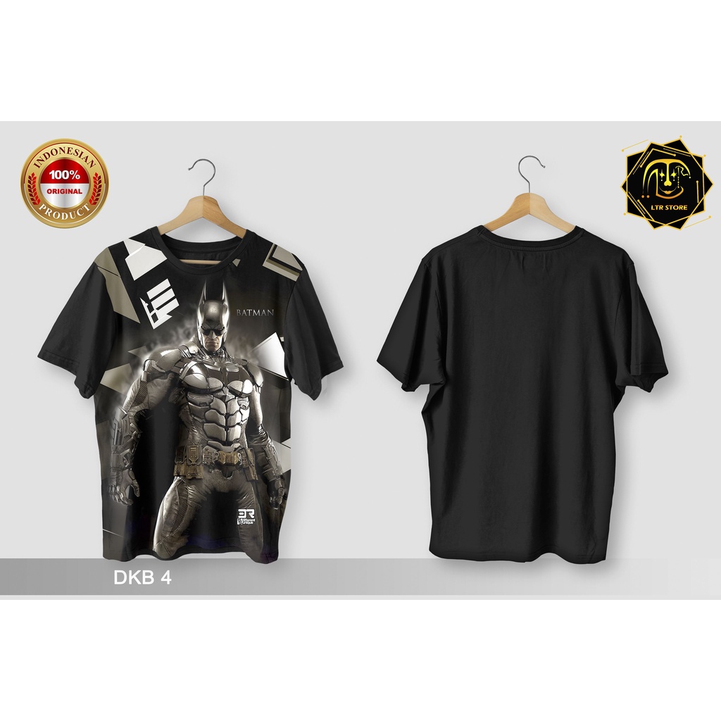 [ BAYAR DI TEMPAT ] BAJU PRINTING GAMBAR BATMAN DKB 4 -  BAJU DISTRO ORIGINAL GAMBAR SUPERHERO MARVE