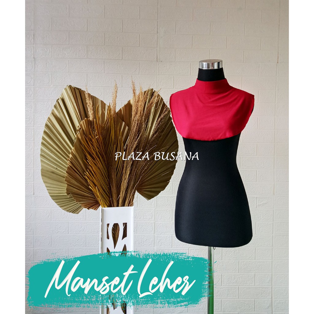MANSET LEHER POLOS BAHAN RAYON MANSET PENUTUP LEHER MURAH BISA COD