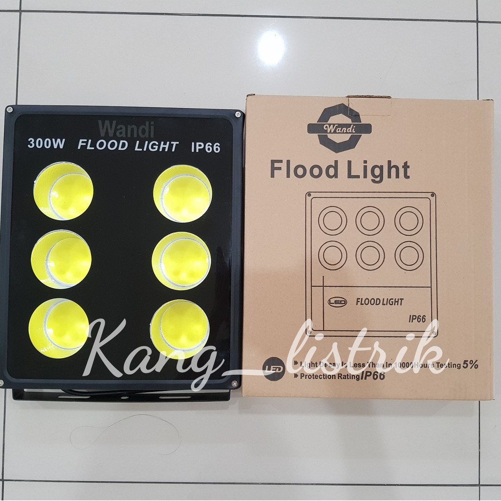 Lampu Sorot LED / Lampu Tembak LED / Flood Light 300W WANDI