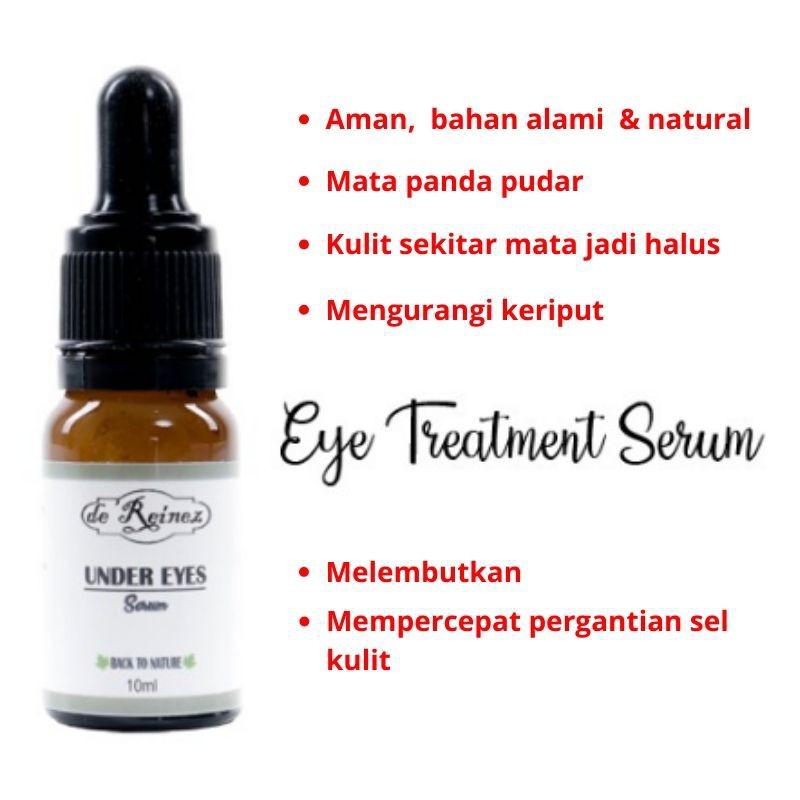 KINDSTORE❤ | de'Reinez UNDER EYES SERUM / Serum Mata / Serum Bawah Mata Hitam Darkspot