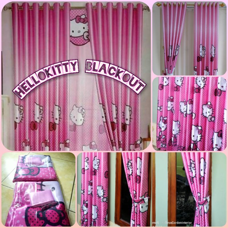 GORDEN HELLO KITTY IMPORT GORDEN JENDELA PINTU MODEL SMOKRING TERMURAH
