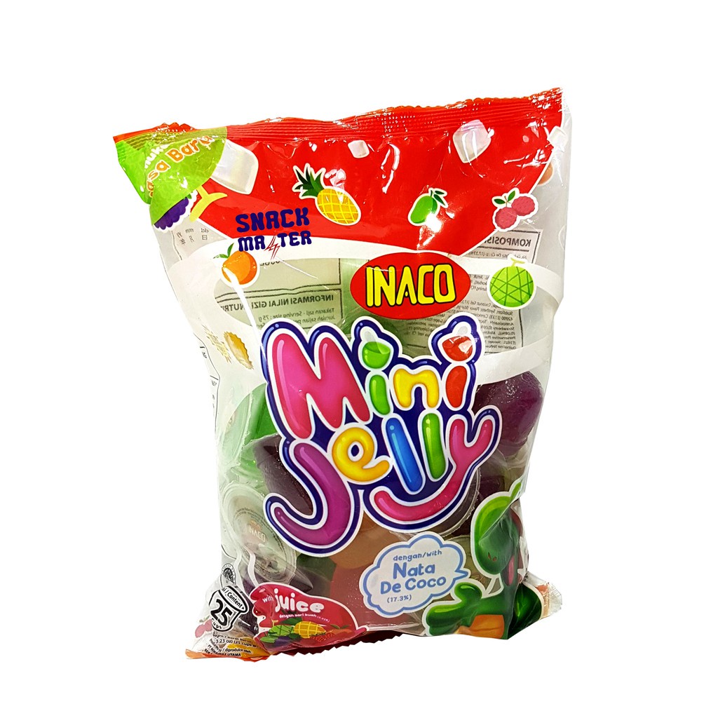 

INACO Mini Jelly Nata De Coco Kemasan Besar Isi 25pcs