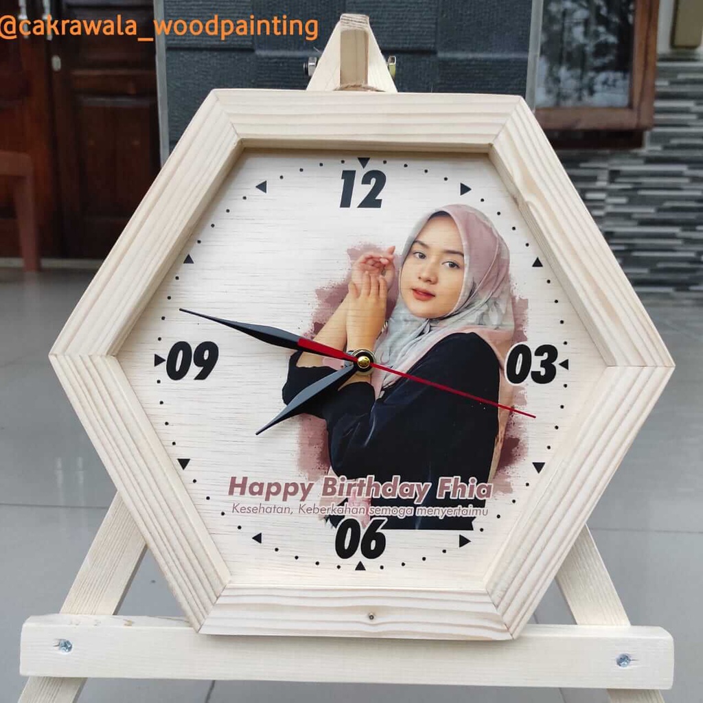 Hexagonal Kado Ultah Cewe Kado Anniv