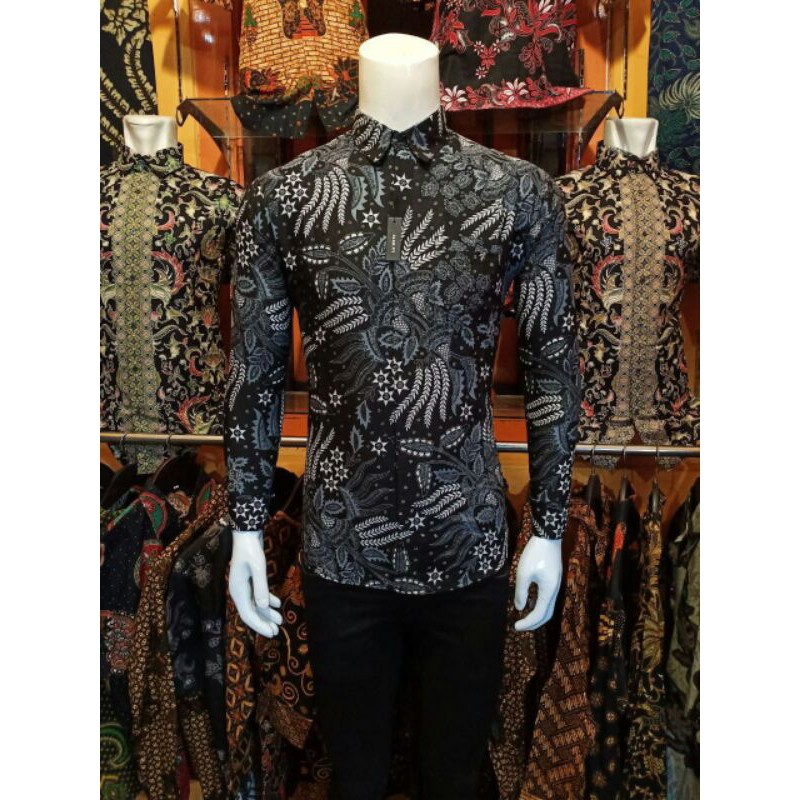 kemeja batik kwalitas distro motif manggar